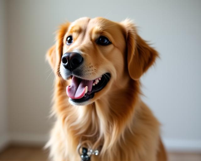 Happy dog after professional grooming at Twilight Tails